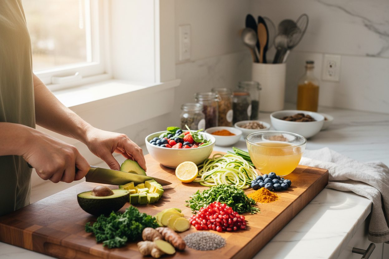 Food preparation for supplements